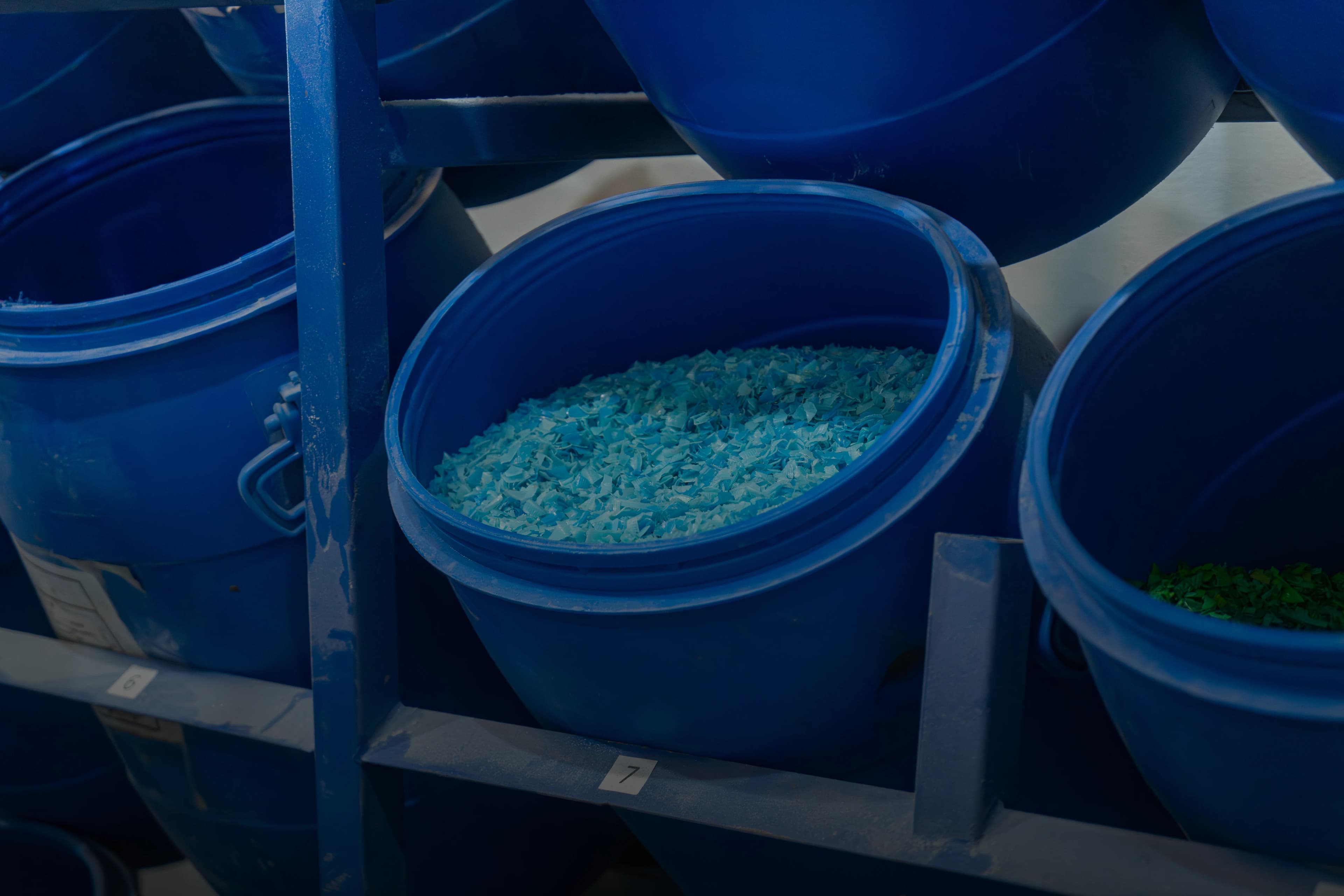 Limbah plastik yang didaur ulang