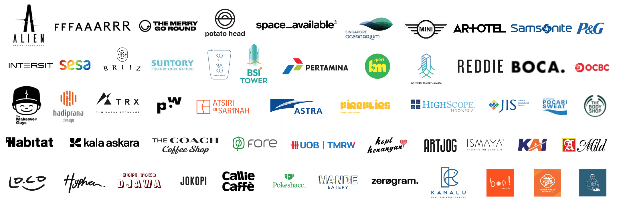 Logo klien dan partner ROBRIES